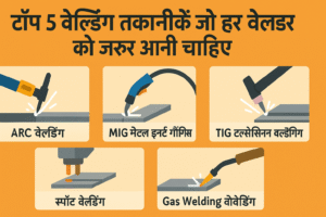 Read more about the article Top 5 वेल्डिंग तकनीकें जो हर वेल्डर को जरूर आनी चाहिए