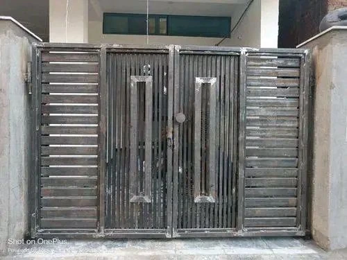 MS Gate Designs 2025 - Designer laser cut circular motif MS gate