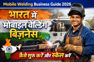 Read more about the article Mobile Welding Business Guide 2026: भारत में मोबाइल वेल्डिंग बिज़नेस कैसे शुरू करें और स्केल करें